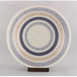 Property of a deceased estate - a Poole Pottery Freeform dish, shape number 920, 12.8ins. (32.5cms.)