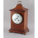 Property of a deceased estate, a lady of title - an Edwardian mantel clock with French Couaillet