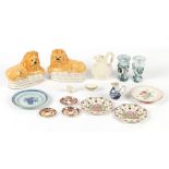 Property of a gentleman - a quantity of assorted ceramics & glass, second half 18th century & later,