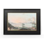Property of a gentleman - Neapolitan School, late 19th century - THE BAY OF NAPLES WITH MOUNT