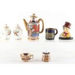 Property of a gentleman - a quantity of miniature ceramics, 19th century & later, including Royal