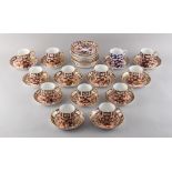 Property of a gentleman - a quantity of Royal Crown Derby imari pattern 2451 coffee cups &