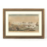 Property of a gentleman - John Walters (1748-c.1826) - 'A VIEW OF ILFRACOMBE WITH HIS MAJESTY'S SHIP