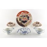 Property of a lady - a small group of English porcelain items, 18th & early 19th century,