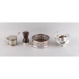 Property of a gentleman - a Dutch 934 grade silver cream jug, makers Bonebakker & Son, approximately