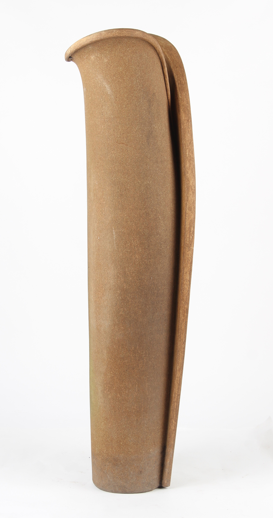 ARR - Monica Young (1929-2004) - a massive stoneware vase or garden pot, 56ins. (142cms.) high ( - Image 2 of 4