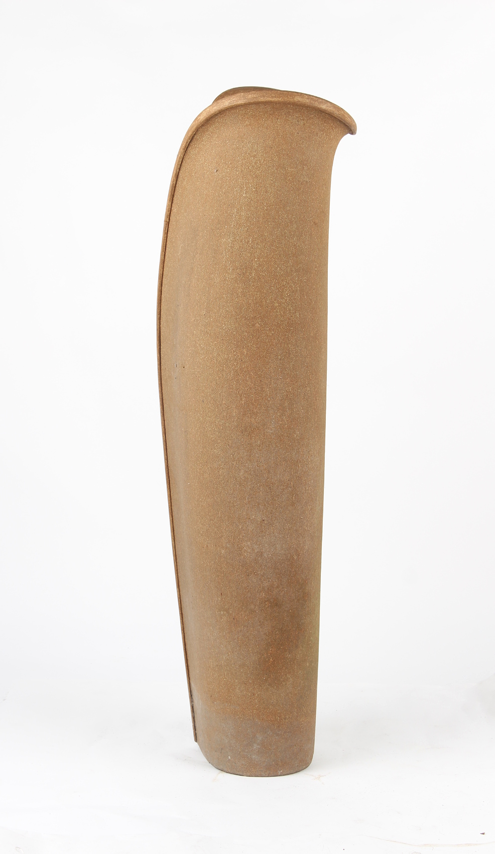 ARR - Monica Young (1929-2004) - a massive stoneware vase or garden pot, 56ins. (142cms.) high ( - Image 3 of 4