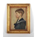 Maurice William Greiffenhagen (1862-1931) - PORTRAIT OF GILBERT MAURICE PARKINSON - pastel &