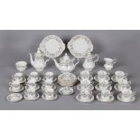A Royal Albert bone china 'Brigadoon' pattern fifty-one piece tea & coffee set (51).