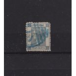 The Basil Lewis (1927-2019) collection of stamps - Hong Kong: 1863-71 CC 4c slate perf 12½, neatly