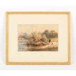 Property of a gentleman - William Evans of Eton (1798-1877) - 'ETON FROM THE RIVER' - watercolour,