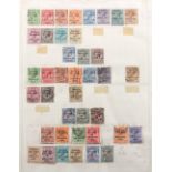 Stamps - Ireland: 1922-44 collection on leaves including 1922 Dollard ½d to 1/- (with 2½d, 4d