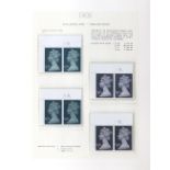 The Basil Lewis (1927-2019) collection of stamps - Great Britain: 1971-80 Machins , a specialised