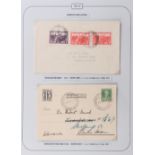 The Basil Lewis (1927-2019) collection of stamps - Argentina: 1931-69 exhibition cancellations on
