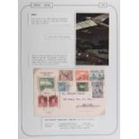 The Basil Lewis (1927-2019) collection of stamps - Argentina: 1929-40 Panagra USA West Coast route