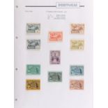 The Basil Lewis (1927-2019) collection of stamps - Portugal: In one volume including 1917-26