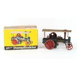 Property of a deceased estate - a German Wilesco D40 working model traction engine, in original box.