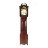 Property of a gentleman - an early 19th century Scottish mahogany cased 8-day striking longcase