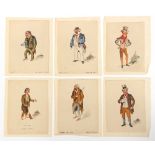 Property of a lady - George Cruikshank (1792-1878) - DICKENS CHARACTERS, EACH TITLED ON FRONT OR