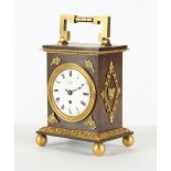 The Henry & Tricia Byrom Collection - Decaix, London, a 19th century bronze & ormolu table clock