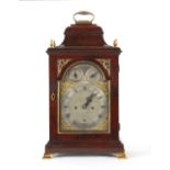 The Henry & Tricia Byrom Collection - Robert Ward, London, a mahogany table clock, circa 1770,