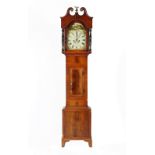 Property of a gentleman - an early 19th century mahogany cased 8-day striking longcase clock, with