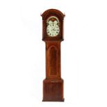 Property of a lady - an early 19th century mahogany cased 8-day striking longcase clock, the