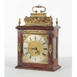 The Henry & Tricia Byrom Collection - a late 17th century red tortoiseshell & brass basket top table