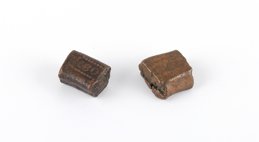 Property of a deceased estate - two one Stuiver bonks, 1797 and 1801, Schol 479 and 545, - Bild 3 aus 3