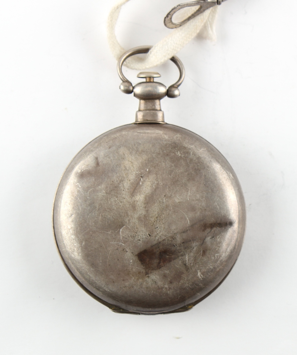 The Henry & Tricia Byrom Collection - a 19th century silver pocket watch for the Chinese market, the - Image 2 of 3