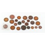 Property of a gentleman - a quantity of mostly above average British copper coinage including 1806