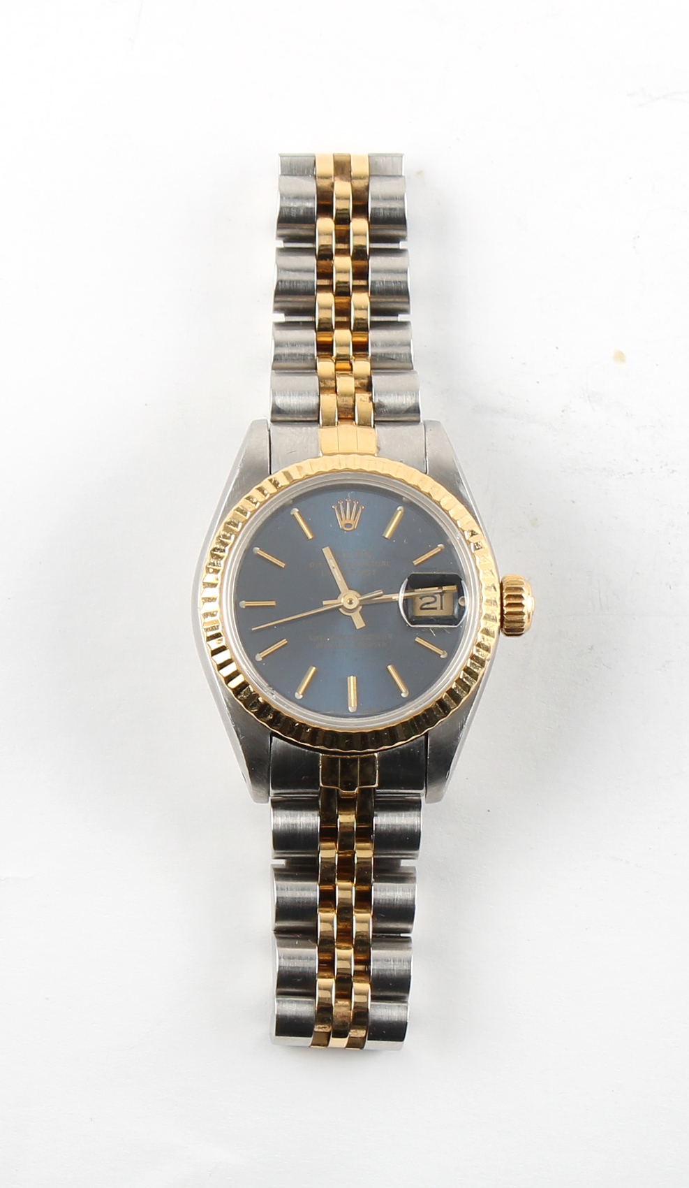 Property of a deceased estate - a lady's Rolex Oyster Perpetual Datejust steel & gold wristwatch - Image 2 of 4