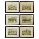 Property of a lady - E. Kaufmann after H. Watkins Wild - HUNTING SCENES - a set of six