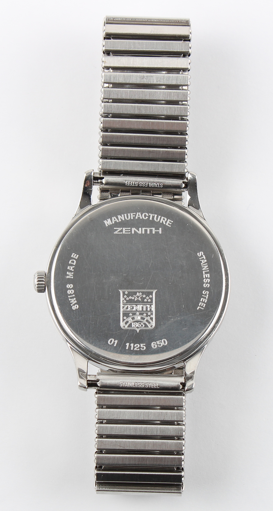 Property of a lady - a gentleman's Zenith Elite HW wristwatch, in original box with papers. - Image 2 of 4