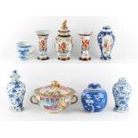 Property of a lady - a group of six Chinese porcelain items, 18th and 19th century, the tallest 6.