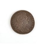 Property of a gentleman - coin - a 1696 William III crown, condition fine.
