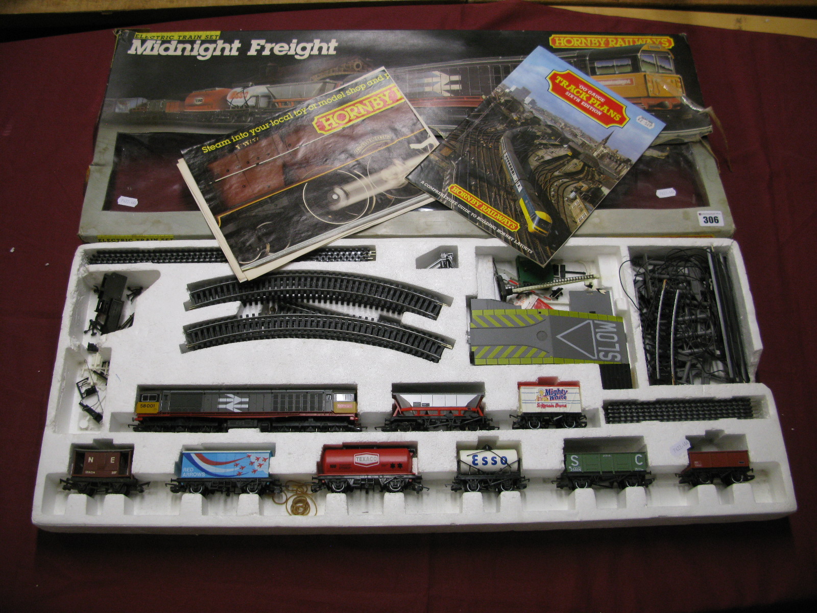 A Hornby "OO" Gauge #R674 Midnight Freight Train Set, comprising of Class 58 Diesel Locomotive