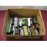 Approximately Nineteen 'O' Gauge, mainly Hornby based four wheeled rolling stock, overall poor,
