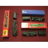 Three Hornby Dublo Locomotives, comprising a 4-6-2 A4 Locomotive - 'Silver King' with tender,