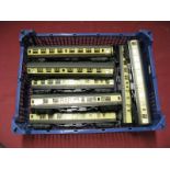 Ten "OO" Gauge Eight Wheeled Coaches, by Lima, all with GWR livery, boxed.