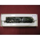 An 'N' Gauge 2-6-0 Locomotive and Tender, by Bachmann, R/No.45699, finished in BR green, unboxed.