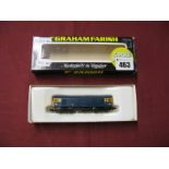 An 'N' Gauge Class 33 Diesel, by Graham Farish, boxed.