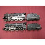 Two 'OO' Scale 4-6-0 'Royal Scot Fusilier's' Locomotives and Tenders by Airfix, tender drive/black