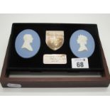 A Hallmarked Silver Commemorative Ingot, YM, Birmingham 1977, "The Silver Jubilee of H.M. Queen