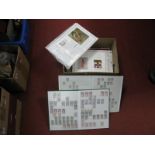 A Large Box Contain Three Stockbooks of Mainly Used French Stamps, with high cat, plus a range of