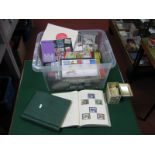 A Carton Containing a Collection of G.B First Day Covers and Presentation Packs, from 1970's to