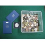 A Quantity of Predominantly G.B Pre-Decimal Coins, assorted denominations, Churchill crown 1965,