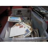 A Carton Containing a Collection of G.B and World First Day Covers, postcards, G.B presentation