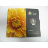 The Royal Mint 2009 United Kingdom Kew Gardens Fifty Pence Brilliant Uncirculated Coin, in