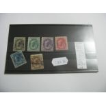 Canada: Queen Victoria Mixed Mint and Used Stamps, SG 141, 143 mint, 144 mint, 145 mint, 146 mint